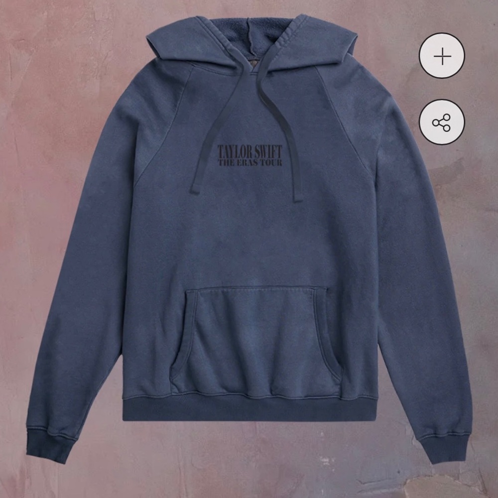 Authentic Taylor Swift Eras Tour Blue Wash Hoodie, Never worn